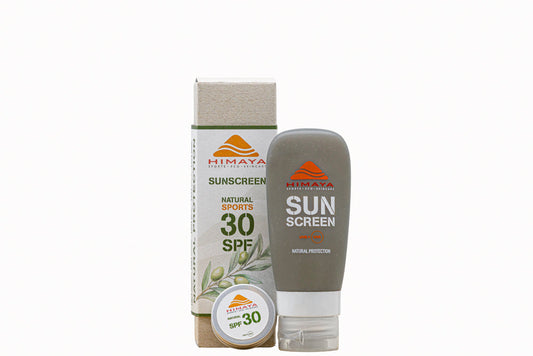 HIMAYA Natural Sunscreen  SPF 30 50ml – Mineral - Zinc - Reef Safe -Refillable Himaya