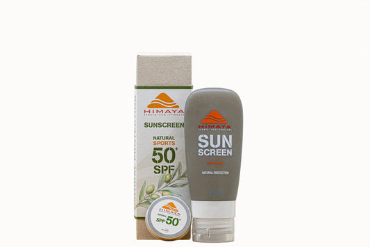 HIMAYA Natural Sunscreen SPF 50+ 50ml – Mineral - Zinc - Reef Safe -Refillable Himaya